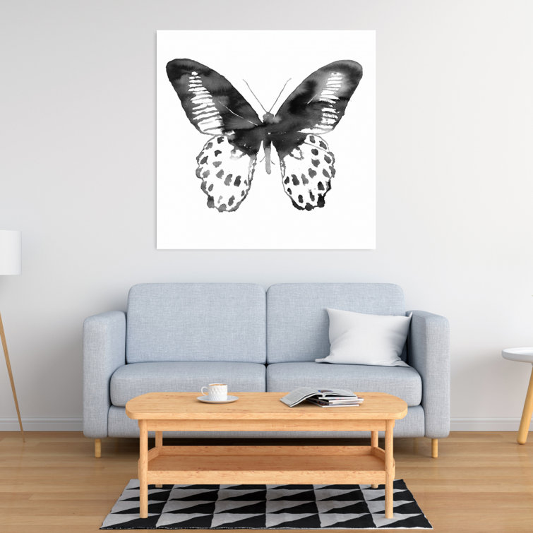 Begin Edition International Inc. Black Butterfly On Canvas Painting